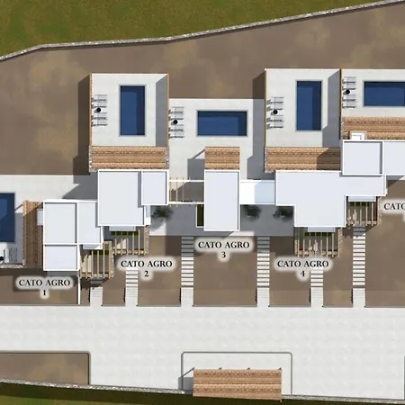 Cato Agro 3, Seafront With Private Pool *