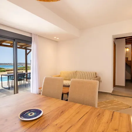 Cato Agro 3, Seafront With Private Pool Afiartis