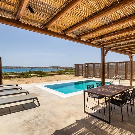 Cato Agro 3, Seafront With Private Pool Afiartis
