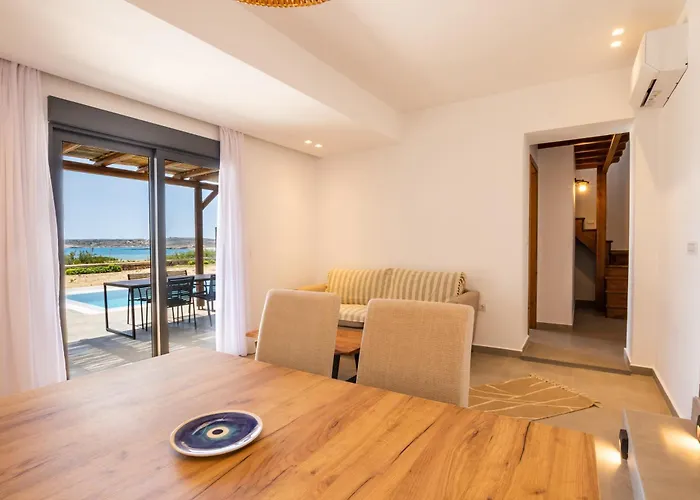 Cato Agro 3, Seafront With Private Pool Afiartis