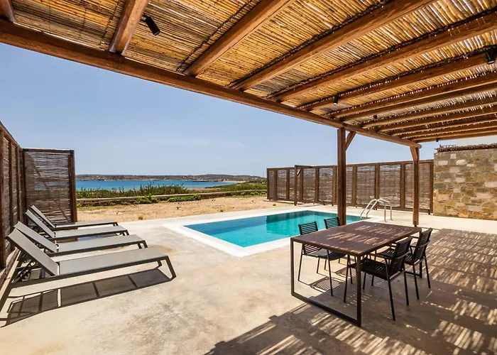 Cato Agro 3, Seafront With Private Pool Afiartis